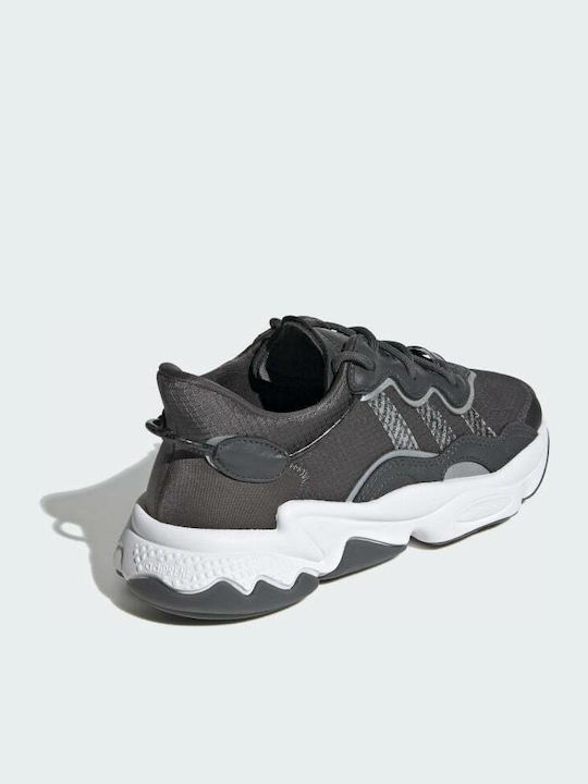 Ozweego Women's Sneakers Gray Six Cloud White Silver Metallic