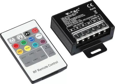 V-TAC VT-2421 Fără fir Controler RGB RF: RF (Radiofrecvență) cu telecomandă 3340