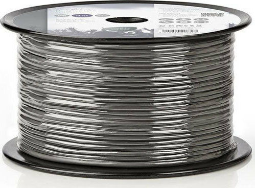 Nedis Καλώδιο Μικροφώνου 2x 0.125mm² 100m Γκρι (COTR15011GY100)