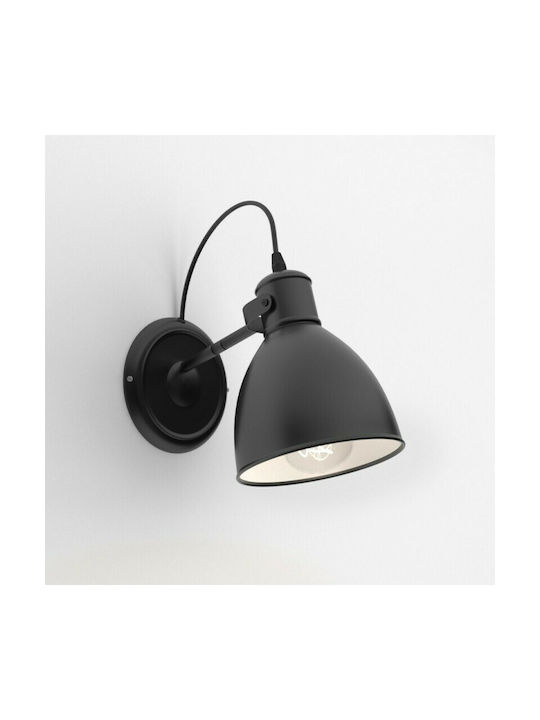 Eglo Priddy Lamp Wall Black 13x13x13cm Eglo Priddy Lamp Wall Black 13x13x13cm