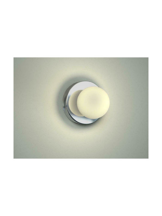 Nowodvorski Brazos Bathroom Wall Lamp Silver 8x8x8 cm Nowodvorski Brazos Bathroom Wall Lamp Silver 8x8x8 cm