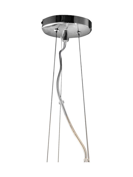 Trio Lighting Vapore Kronleuchter 5xG9 Ø40cm Schwarz 311210506