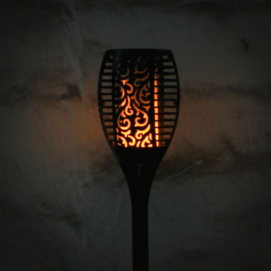 Spot Light Spiked Solar Light Torch 2W 350lm Warm White with Motion Sensor and Photocell IP65