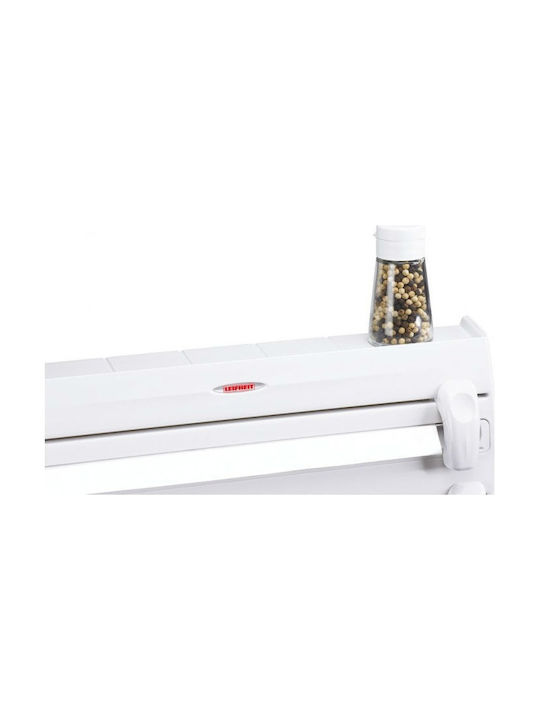 Leifheit Wall Mounted Plastic Roll Dispenser White 41.2x10x19.3cm 25771