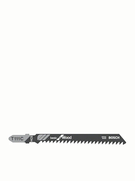 Bosch T111C Λάμα Basic for Wood για Ξύλο 100mm