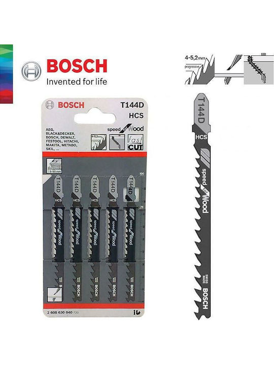 Bosch T144D Острие Скорост за дърво за Дърво 92мм