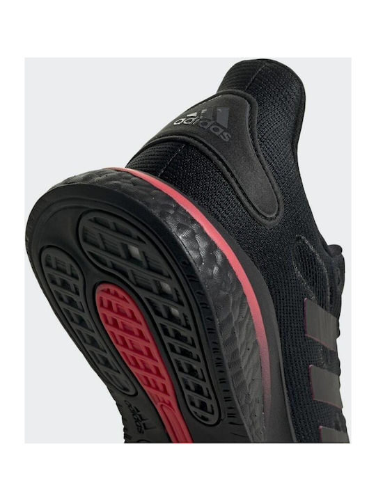 Supernova Sport Shoes Running Core Black / Signal Pink