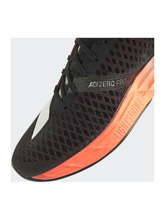 Adizero Pro Дамски Спортни обувки Running Core Black / Cloud White / Signal Coral