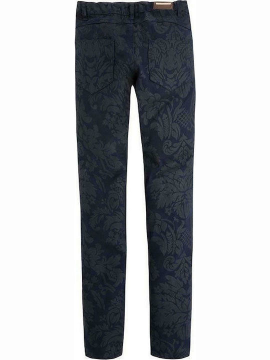 Mayoral Kids Fabric Trousers Blue