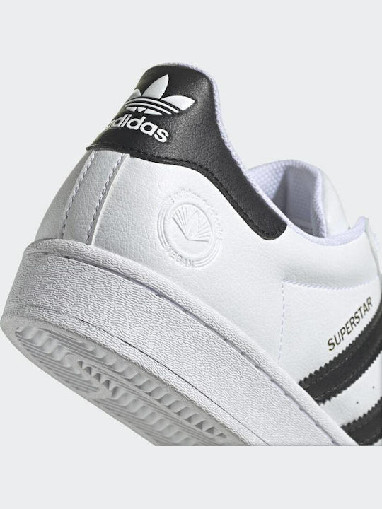 Adidași Vegan Superstar Alb Nor / Negru Core / Verde