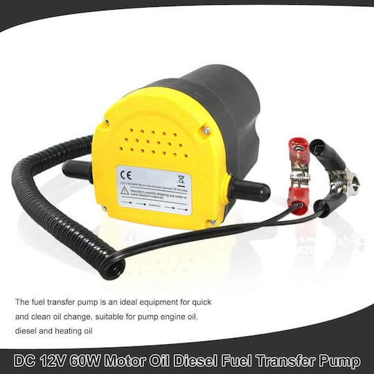 Electric Car Transfer Pump for Oil Diesel Petrol 12V 60W
