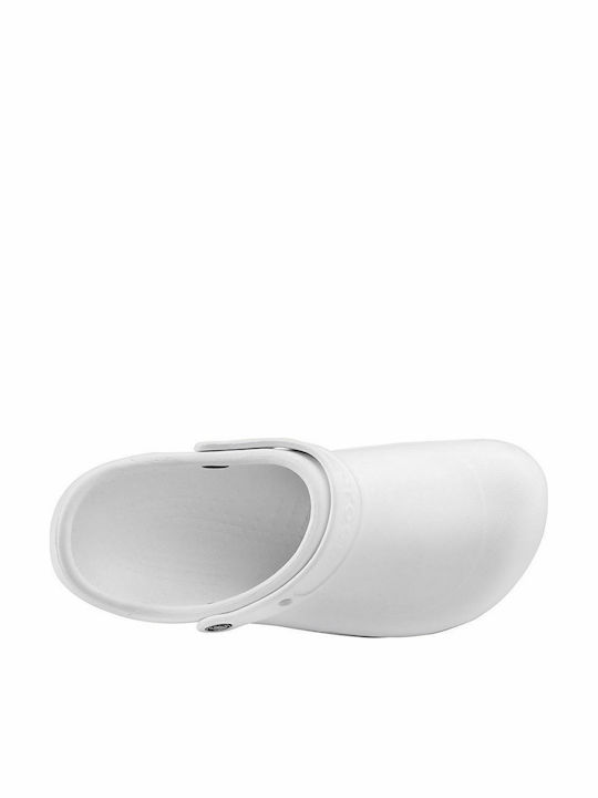 Crocs Bistro Anatomic Clogs White