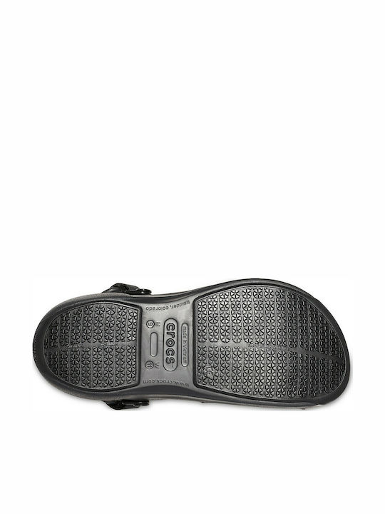 Crocs Bistro Pro Literide Anatomic Clogs Black