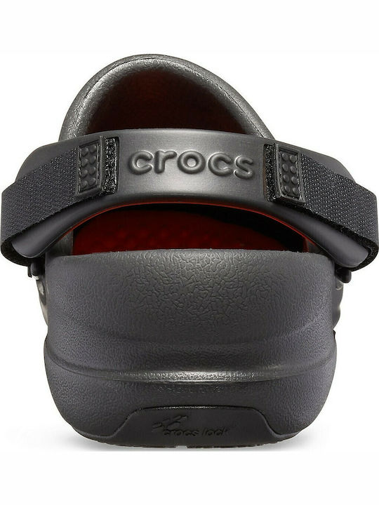 Crocs Bistro Pro Literide Anatomic Clogs Black