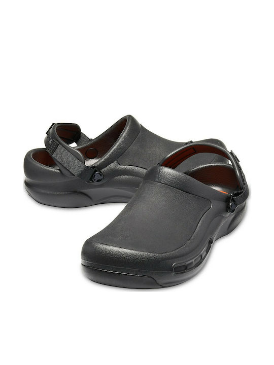 Crocs Bistro Pro Literide Anatomic Clogs Black