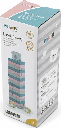 Brettspiel Polar Bear Tower of Blocks 3+ Jahre (EN) Viga Toys