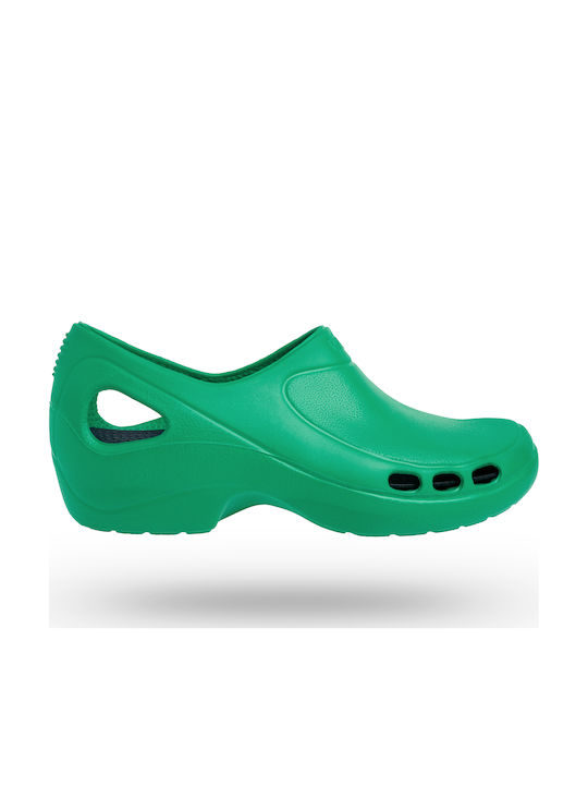 Wock Everlite 08 Anatomic Clogs Green