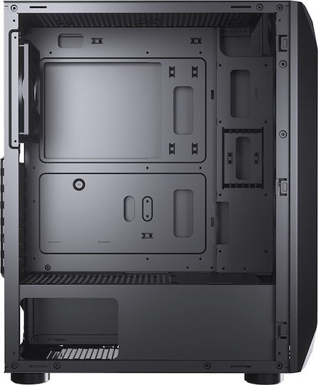 Cougar MX410 Mesh-G Gaming Midi Tower Κουτί Υπολογιστή με Πλαϊνό Παράθυρο Μαύρο