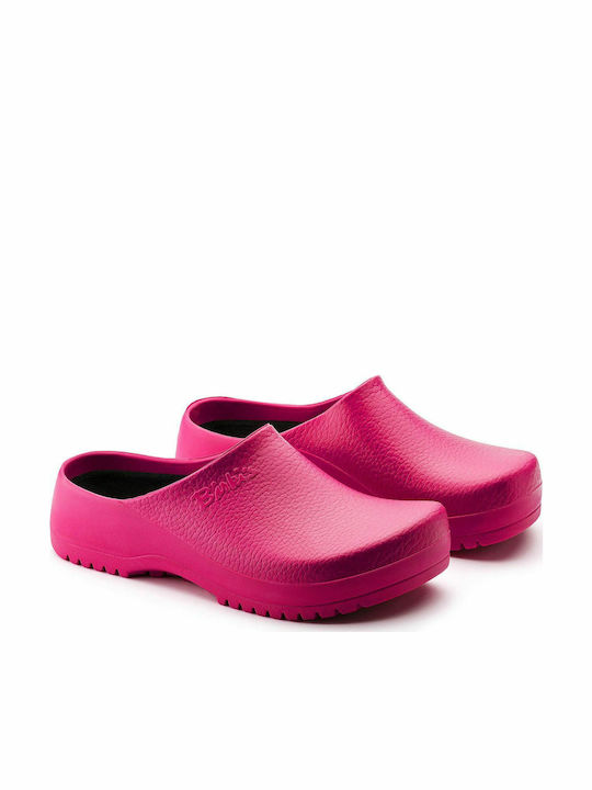 Birkenstock Super Birki Γυναικεία Ανατομικά Σαμπό Φούξια 0068651