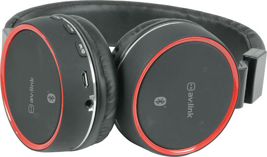 AvLink PBH10 Wireless / Wired On Ear Headphones with Radio with 8 hours of Operation Black