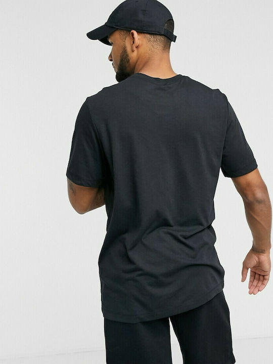 Nike Athlete Men's Athletic T-shirt Short Sleeve Dri-Fit Black