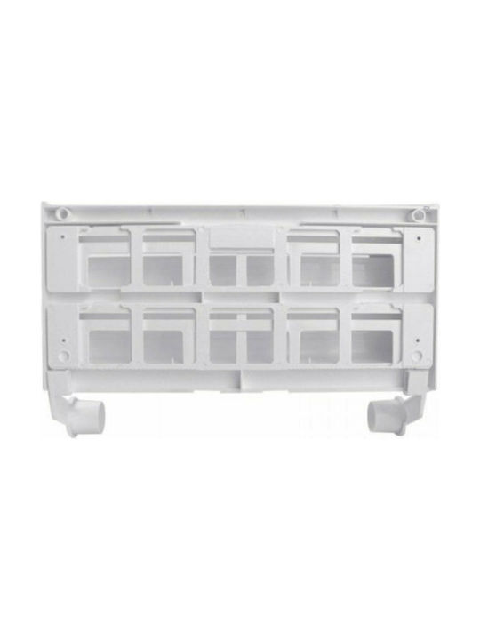 Factory Distribuitor de role Montat pe perete Plastică Albă 38x25x10cm