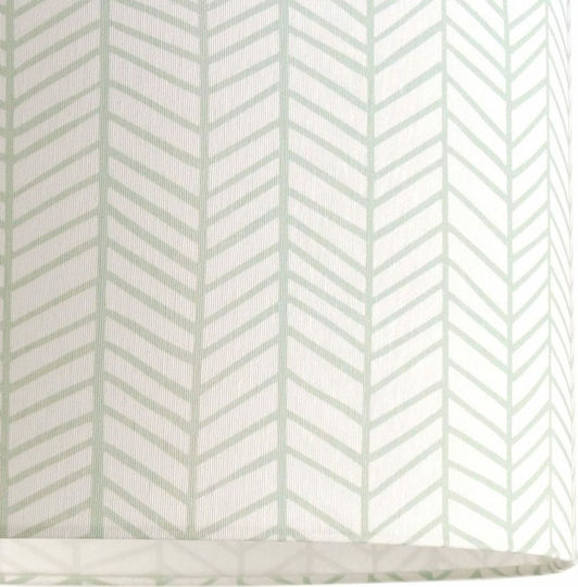 Veis Hesperis Scandinavian Einfaches Licht Kinderdeckenleuchte Deckenleuchte 60W mit Fassung E27 Mint 35x24cm