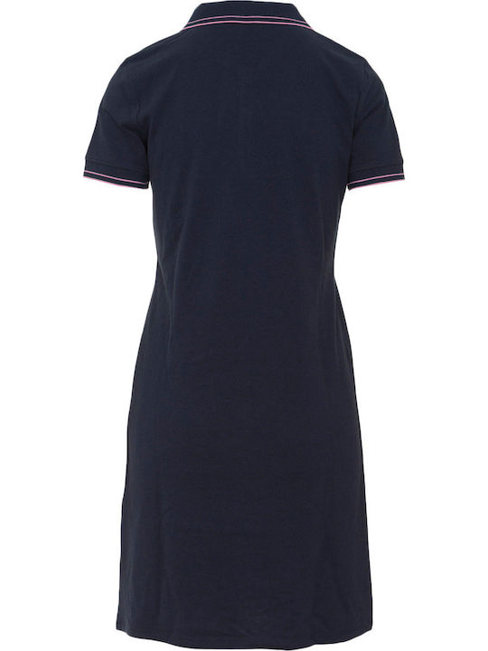 Καλοκαιρινό Mini T-shirt Φόρεμα Navy Μπλε