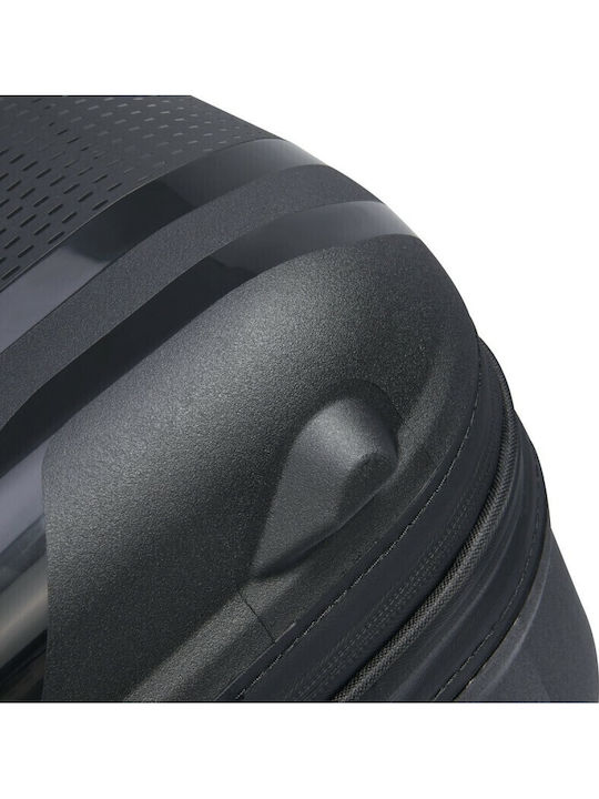 Delsey Clavel Koffer Kabine Hart Schwarz mit 4 Räder Höhe 55cm