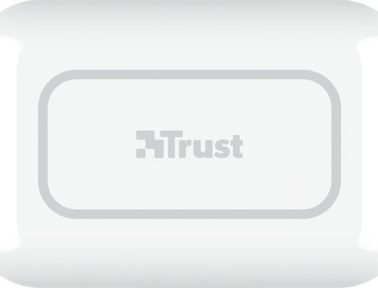 Trust Primo Touch Earbud Bluetooth Handsfree Earphones with Charging Case White