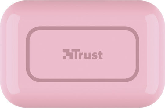 Trust Primo Touch Earbud Bluetooth хендсфри Слушалки с Кутийка за Зареждане Розов