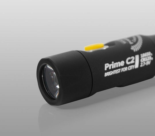 Armytek Wiederaufladbar Taschenlampe LED mit maximaler Helligkeit 1250lm Prime C2 Magnet Schwarz