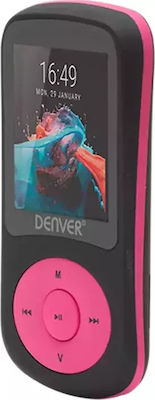 Denver MPG-4094NRC MP4 Player (4GB) with LCD 1.8" Display Pink