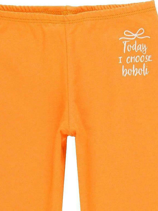 Kids Legging Long Orange