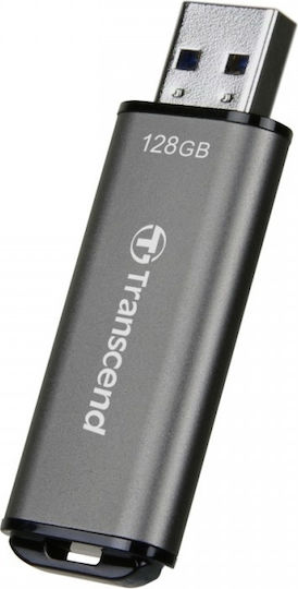 Transcend JetFlash 920 128ГБ USB 3.2 Стик Сив
