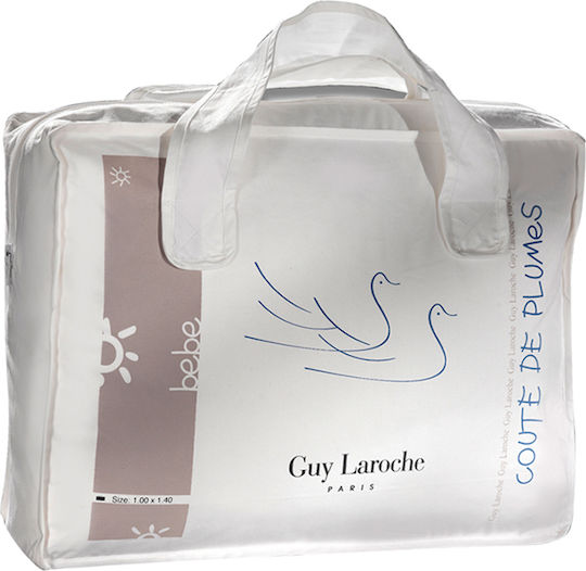 Guy Laroche Duvet Crib Cotton White 100x140cm