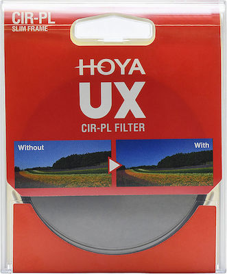 Hoya UX Φίλτρo CPL Διαμέτρου 67mm για Φωτογραφικούς Φακούς