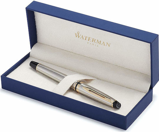 Waterman Expert 3 Schreibfeder Fein Silber aus Stahl