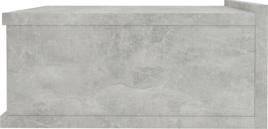 Nachttisch Grey Concrete 40x15x30cm