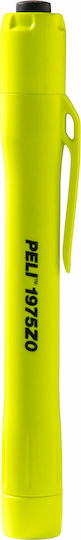 Peli Taschenlampe LED Wasserdicht IP68 mit maximaler Helligkeit 117lm 1975Z0 Gelb