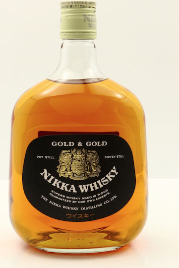 Gold & Gold Samurai Asian Blended Whisky Japan 43% 750ml