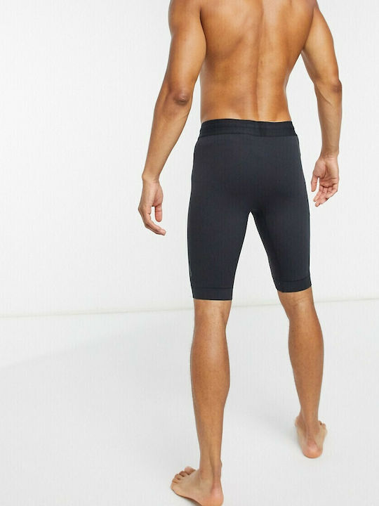 Nike Yoga Dry Men's Sports Capri Leggings Black