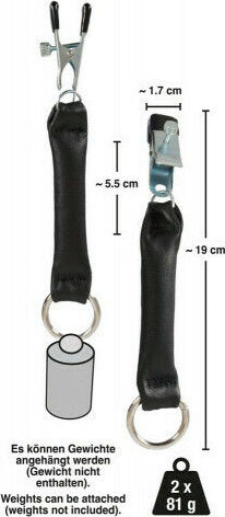 Zado Nipple Clamps Brustwarzenklemmen