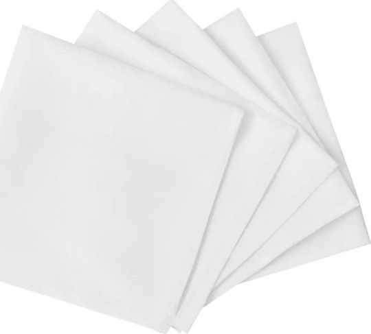 vidaXL Elastisch Küchenhandtuch Weiß 50x50cm 100Stück