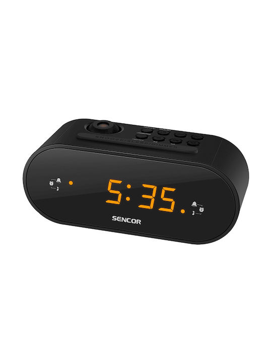 Sencor SRC1100 B Ceas Digital de Masă cu Alarmă & Radio SRC 3100 B