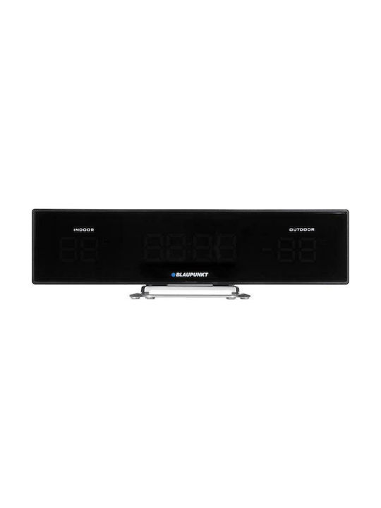 Blaupunkt Επιτραπέζιο Ψηφιακό Ρολόι με Ξυπνητήρι & Ραδιόφωνο Μαύρο CR12BK
