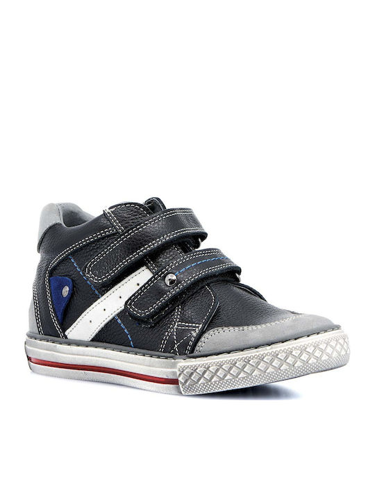 PRIMI PASSI CHILDREN'S BOOTS FOR BOYS WITH BLACK LEATHER