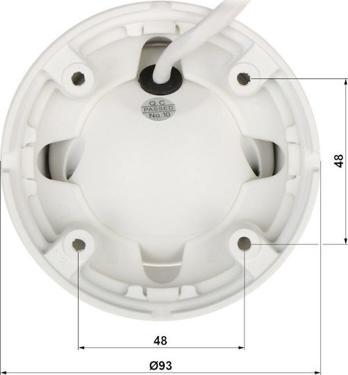 LTC IPC-2620 IP Überwachungskamera Full HD 1080p Wasserdicht mit Objektiv 2.8mm