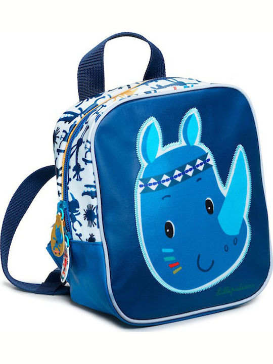 Lilliputiens Marius Mini Backpack Schulranzen Rucksack Kindergarten in Blau Farbe