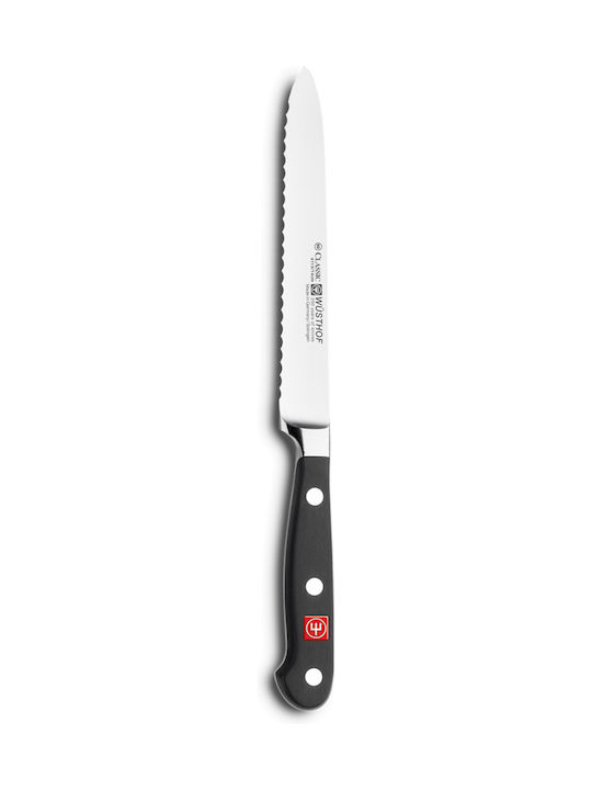 Wusthof Classic Messer Kälteschnitte aus Edelstahl Black 14cm 4110-14 1030101614 1Stück